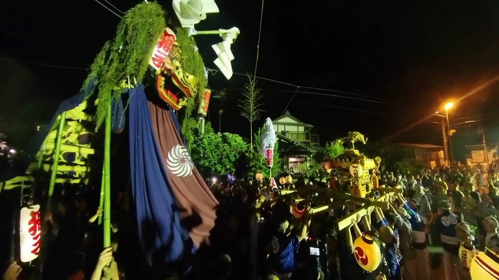 小田祇園祭の夜