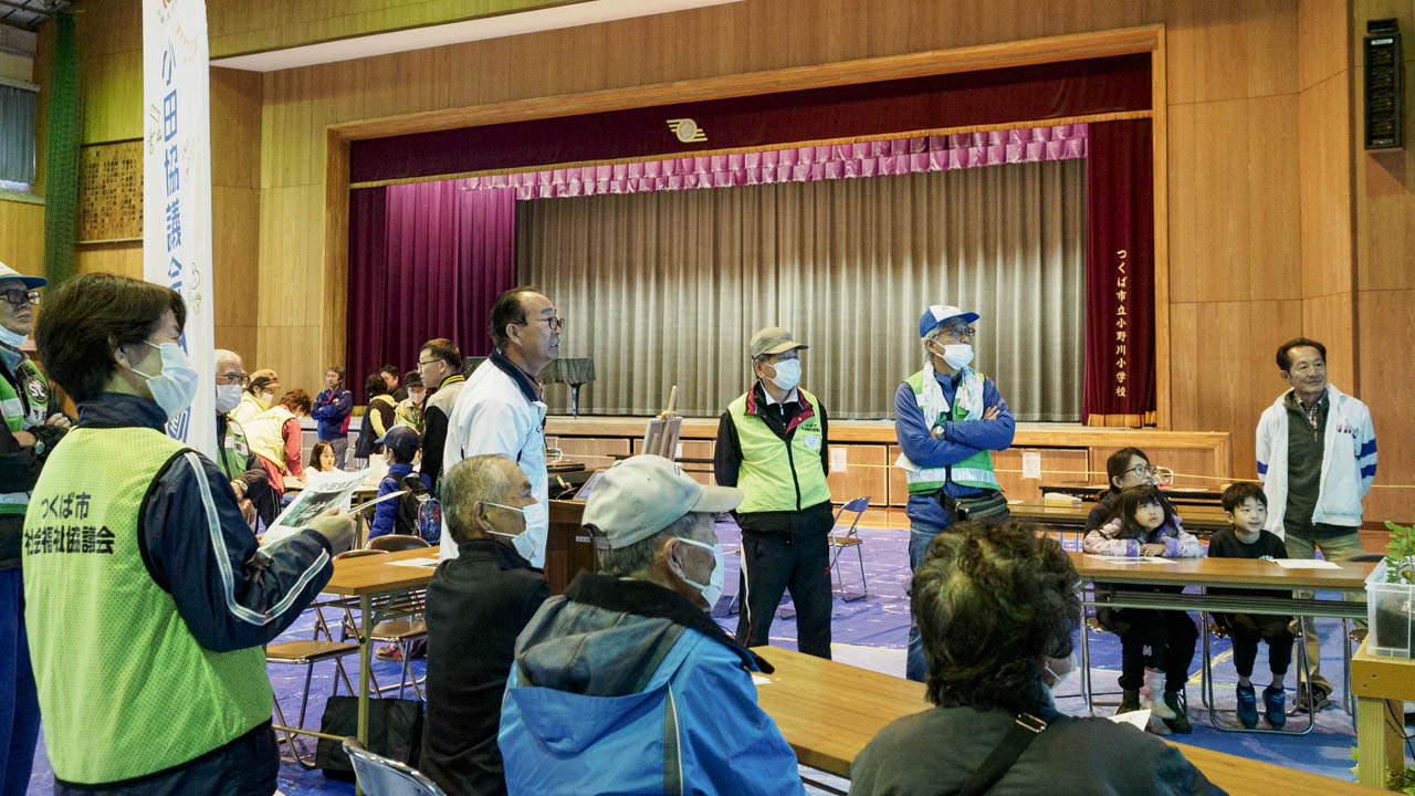 液状化実験出展 - おのがわ防災まつり